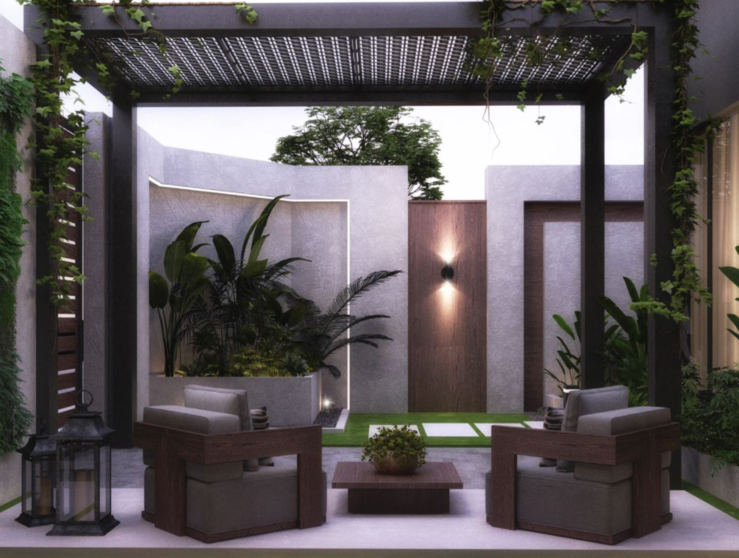 Modern Villa Landscape Design